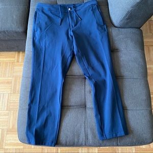 Lululemon Pants Navy Warpstreme sz 34 x 28 inseam
